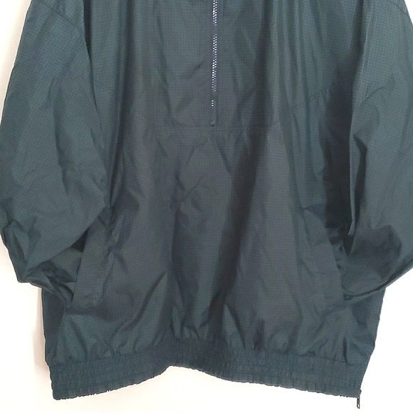 Vintage Jerzees Plaid Quarter Zip Windbreaker - Picture 4 of 6